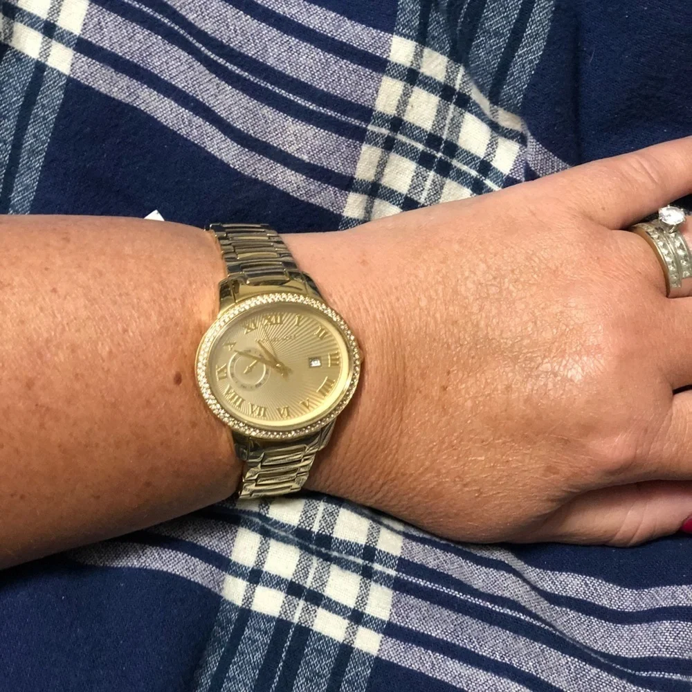 Michael KorsJet Set Oval Glitz Bracelet Watch